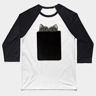 Cat in pocket II Baseball T-Shirt